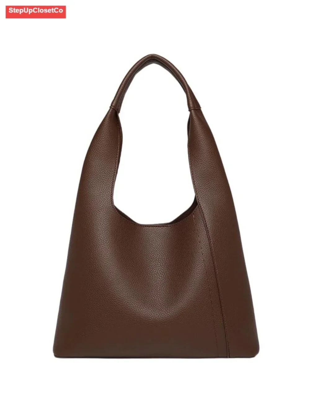 Slouchy Hobo Tote Bags for Women Retro PU Leather Shoulder Handbag Large